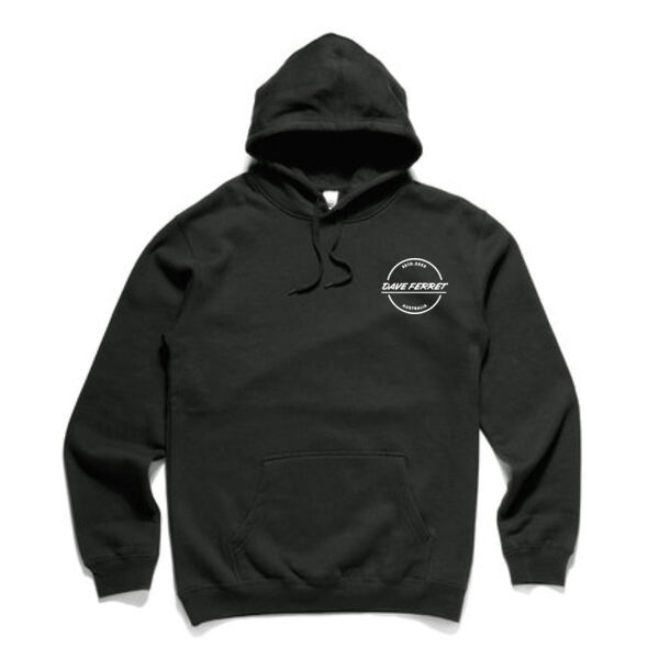 Men's White Logo Hoodie Thumbnail